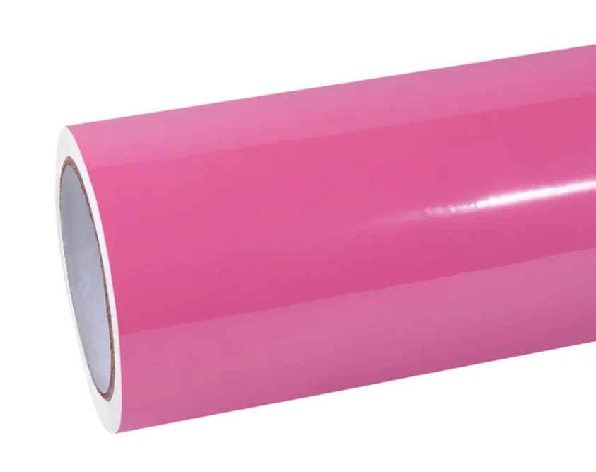 What are the key features and benefits of the Ravoony Plus PET Glossy Princess Pink Vinyl car wrap|ravoony-clothing2024?